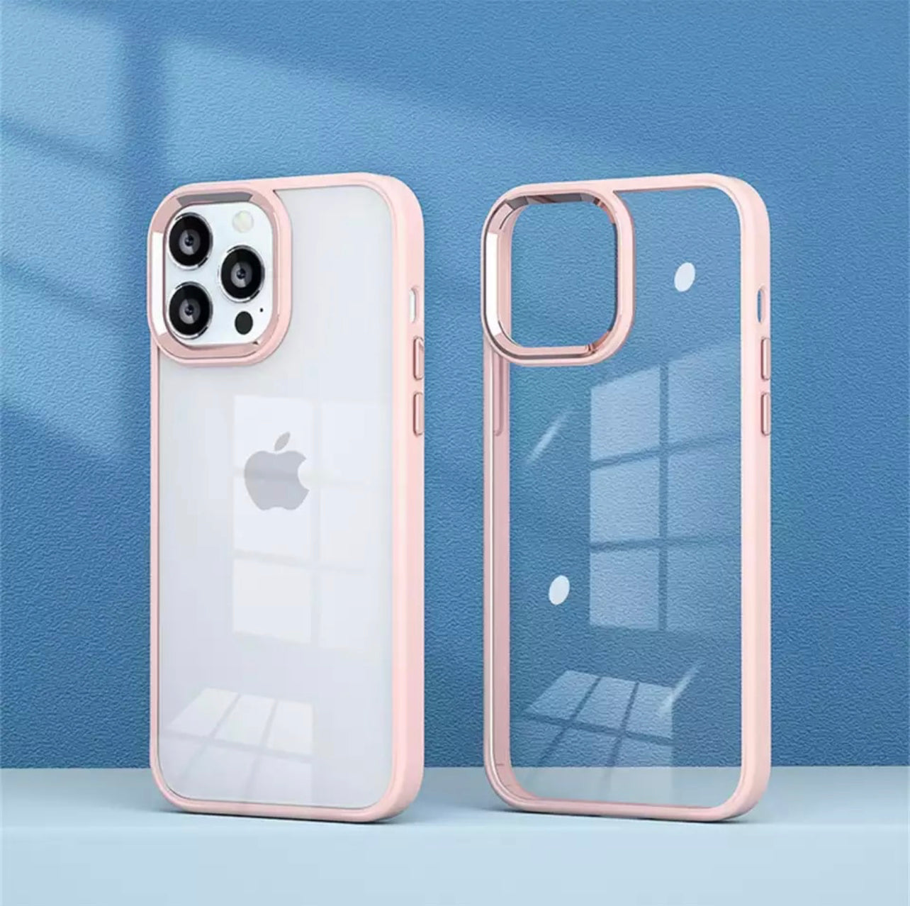 Premium Translucent Clear Hardshell TPU Rubber Borders Phone Case- for Apple iPhone 14 Series - Super Savings Technologies Co.,LTD Premium Translucent Clear Hardshell TPU Rubber Borders Phone Case- for Apple iPhone 14 Series - Super Savings Technologies Co.,LTD
